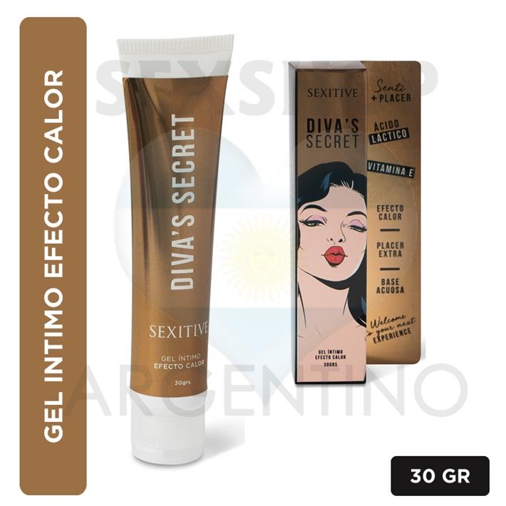 Gel intimo diva's secret efecto calor de 30g
